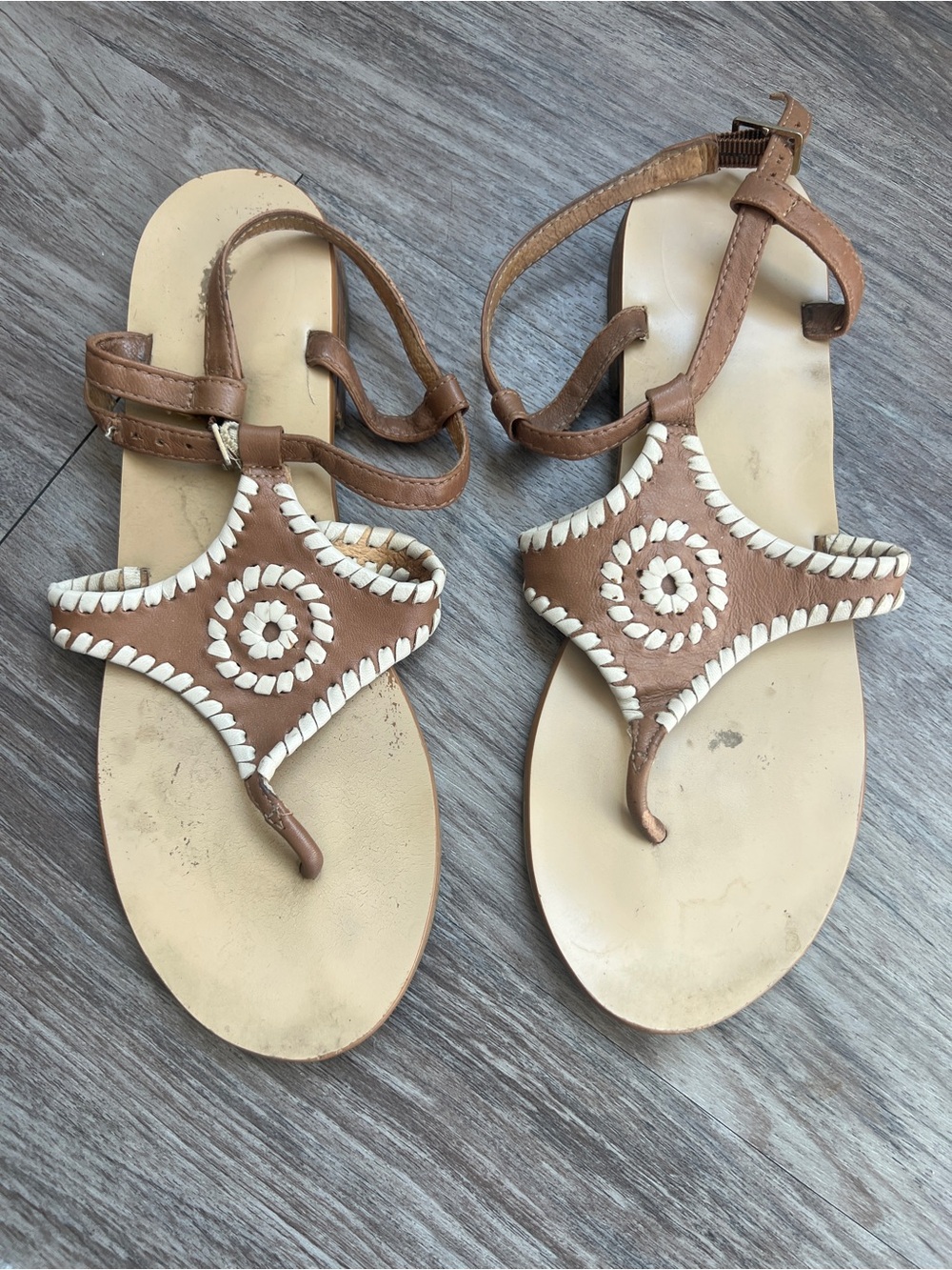 Jack Rogers Leather Women’s Sandals